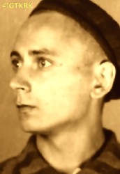 WRZOS Czesław (br. Wiesław) - ok. 04.09.1941, KL Auschwitz, zdjęcie obozowe; źródło: Archiwum Państwowego Muzeum Auschwitz-Birkenau w Oświęcimiu (www.auschwitz.org), zasoby własne; KLIKNIJ by POWIĘKSZYĆ i WYŚWIETLIĆ INFO