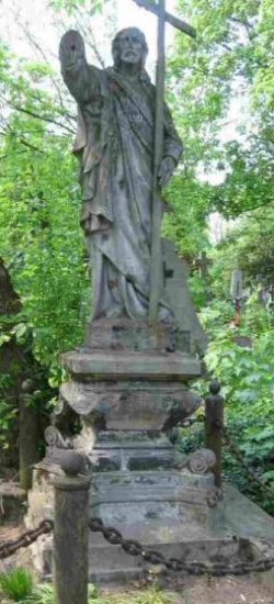 CHRYSTUS ZMARTWYCHWSTAŁY: grób, cmentarz, Kowel; źródło: www.genealogia.okiem.pl