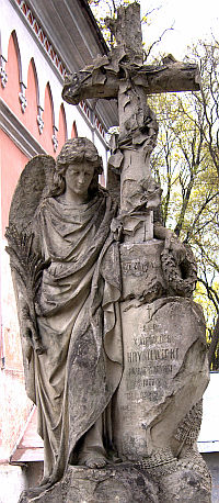 NAGROBEK ALEKSANDRA HRYNIEWICKIEGO prałata wileńskiego: cmentarz na Rossie, Wilno; źródło: commons.wikimedia.org