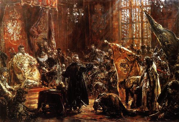 HOŁD RUSKI — MATEJKO Jan (1838, Kraków – 1893, Kraków), 1892, olejny na płótnie, magazyny Muzeum Narodowego w Warszawie; źródło: commons.wikimedia.org