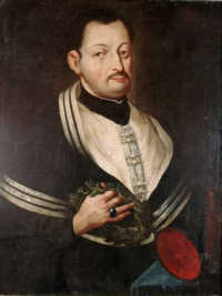 SARBIEWSKI MACIEJ KAZIMIERZ: 2 ćw. XVII w., 82×61 cm, olejny na płótnie, fundacja książąt Czartoryskich, Kraków; źródło: www.muzeum-czartoryskich.krakow.pl