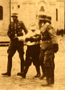 ROZSTRZELANIE KS. ROMANA PAWŁOWSKIEGO: 18.x.1939, Kalisz; źródło: www.info.kalisz.pl