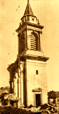 RUINY KOŚCIÓŁA ŚW. ALEKSANDRA: GRABSKI, Marian (1897, Warszawa – 1965, Warszawa), IX.1944; źródło: www.1944.pl