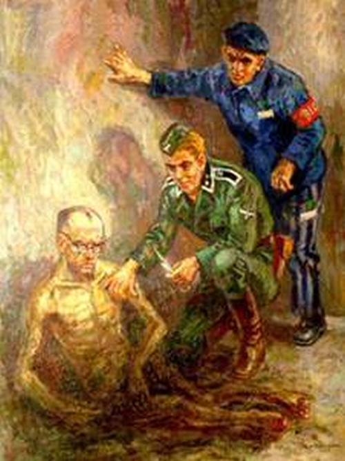 ŚMIERĆ O. KOLBE: KOŚCIELNIAK, Mieczysław (1912, Kalisz - 1993, Słupsk); źródło: www.apokalipsa.info.pl