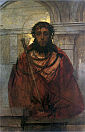 ECCE HOMO: CHMIELOWSKI, ADAM (1845, Igołomia - 1916, Kraków), 1881, olejny na płótnie, 146x96.5cm, kaplica Sióstr Albertynek pod wezwaniem Ecce Homo, Kraków; źródło: www.pinakoteka.zascianek.pl