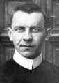 bł. BAZYLI WEŁYCZKOWSKI - 1925, po święceniach, Lwów; źródło: www.bvmartyrshrine.com