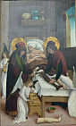 TRANSPLANTACJA NOGI przez św. KOSMĘ i DAMIANA: MISTRZ z STETTENER i SCHNAITER (prawd.), XVI w., Kreis Ludwigsburg; źródło: en.wikipedia.org