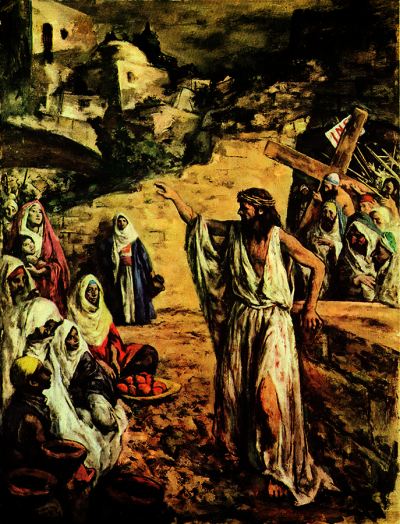 DROGA KRZYŻOWA, stacja VIII – STAHL, Beniamin Albert (1910–1987); źródło: americanartarchives.com