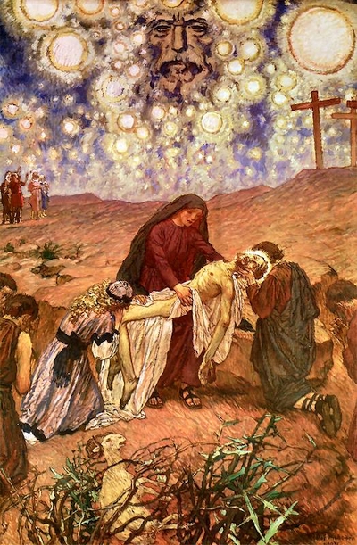 DROGA KRZYŻOWA, stacja V – MEHOFFER, Józef (1869, Ropczyce - 1946, Wadowice) - 1933-1946, kaplica pw. Męki Pańskiej, Bazylika oo. Franciszkanów, Kraków; źródło: www.pinakoteka.zascianek.p