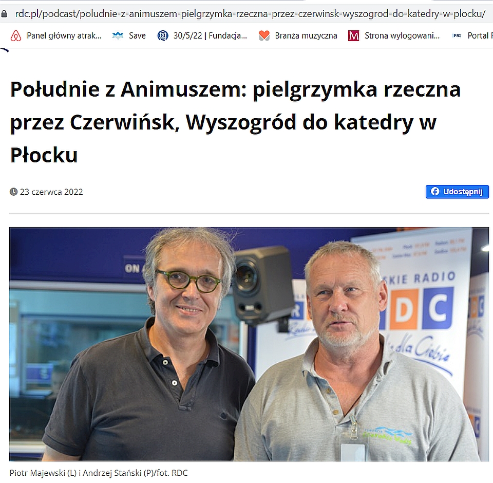 10. PIELGRZYMKA RZECZNA do PŁOCKA