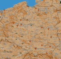 INTERAKTYWNA MAPA CUDOWNYCH KRUCYFIKSÓW; źródło: zasoby własne