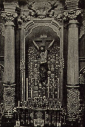 CHRYSTUS ŁASKAWY: opactwo cysterów, bazylika pw. Krzyża Świętego, Mogiła, Kraków, święty obrazek, ok. 1920; źródło: www.mogila.cystersi.pl